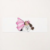 De koningin van mijn hart-valentijnsechtpaar uit l yogamat (Achterkant (horizontaal))