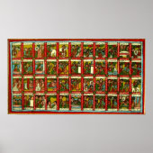 De koningin van Sheba en het Poster van Koning Sol (Voorkant)