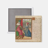 De koningin van Sheba Magneet (Voorkant / Achterkant)