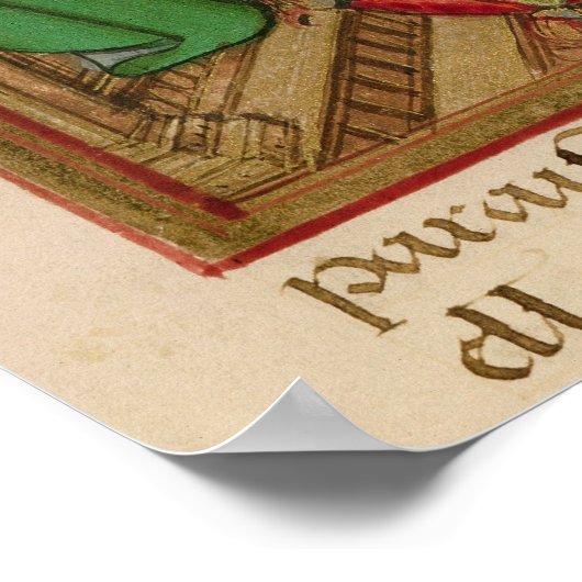 De koningin van Sheba Poster (Hoek)