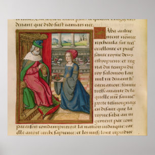 De koningin van Sheba Poster