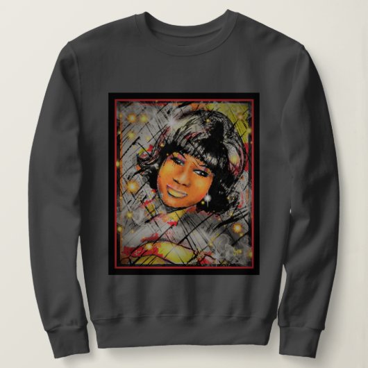 De koningin van Soul Trui (Design voorkant)