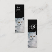 DE KONINGIN VAN WITTE VANGSTMONOGRAM MINI VISITEKAARTJE (Voorkant / Achterkant)