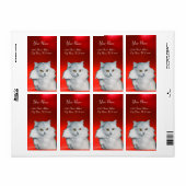 DE KONINGIN VAN WITTE VARKENS, Rood Etiket (Full Sheet)