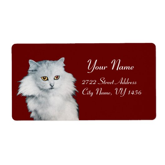 DE KONINGIN VAN WITTE VARKENS, rood Etiket (Voorkant)