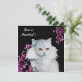 DE KONINGIN VAN WITTE VARKENS, Rood, zwart Kaart (Staand voorkant)