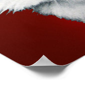 DE KONINGIN VAN WITTE VRUCHTEN, Rood Rood Poster (Hoek)