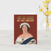 De koningin Victoria Times verandert de verjaardag Kaart (Gele Bloem)