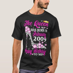 De koningin werd geboren in februari 2009 14e verj t-shirt