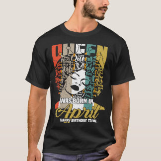 De koningin werd in april gelukkig geboren op mijn t-shirt