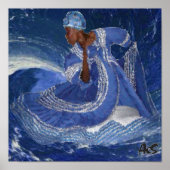 de koningin YEMAYA Poster (Voorkant)