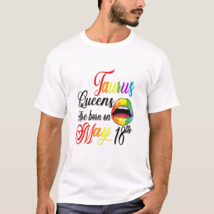De koninginnen van de regenbooglamp worden geboren t-shirt