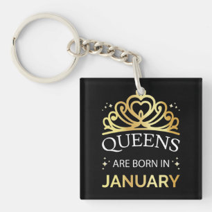 De koninginnen zijn geboren in januari I Sleutelhanger