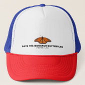 DE KONINGSMONARCHEN 2BB TRUCKER HOED PET (Voorkant)