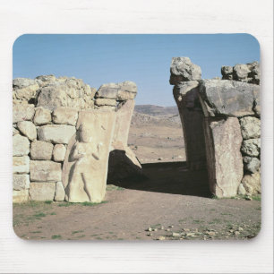De Koningspoort van de muren van Hattusas Muismat