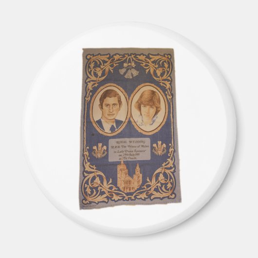 De koninklijke bruiloft: magneet (Voorkant)