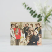De Koninklijke Familie, 1880 Briefkaart (Staand voorkant)