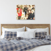 De Koninklijke Familie, 1880 Canvas Afdruk (Insitu (Slaapkamer))