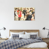 De Koninklijke Familie, 1880 Canvas Afdruk (Insitu (Slaapkamer))