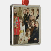 De Koninklijke Familie, 1880 Metalen Ornament (Rechts)
