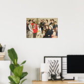 De Koninklijke Familie, 1880 Poster (Thuiskantoor)