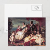 De koninklijke familie briefkaart (Voorkant / Achterkant)