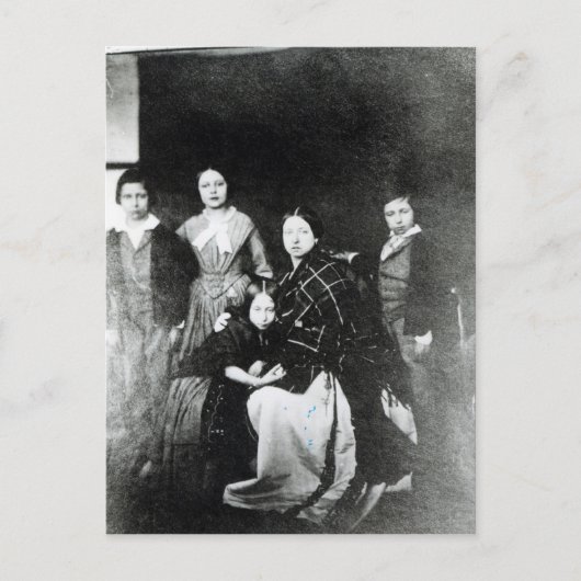 De koninklijke familie briefkaart (Voorkant)