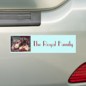 De koninklijke familie bumpersticker (Op auto)