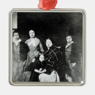 De koninklijke familie metalen ornament