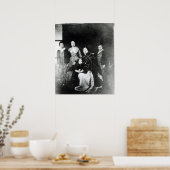 De koninklijke familie poster (Keuken)