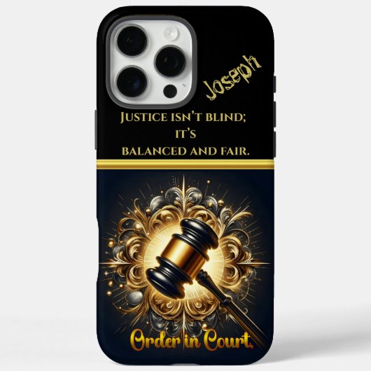 De koninklijke hamer symboliseert gerechtigheid Case-Mate iPhone case (Achterkant)