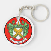 De koninklijke konijn sleutelhanger (Achterkant)