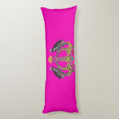 De koninklijke kroon met de vogel-voltallige piloo lichaamskussen (Achterkant (Verticaal))