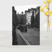 De koninklijke Mijl, Edinburgh, Schotland Kaart (Gele Bloem)