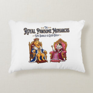 De Koninklijke Pawsome Monarchen Accent Kussen