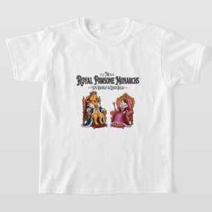 De Koninklijke Pawsome Monarchen T-shirt