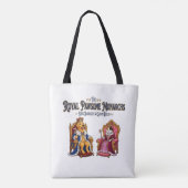 De Koninklijke Pawsome Monarchen Tote Bag (Achterkant)
