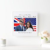 De koninklijke Prins Harry en Meghan Markle van Vierkante Klok (Huis)