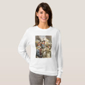 De koninklijke prinsessen die de Heilige Oorlog pr T-shirt (Voorkant volledig)