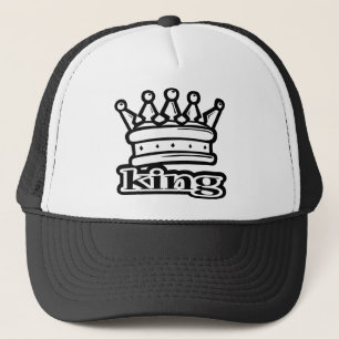 De Koninklijke Royalty van de Kroon van de koning Trucker Pet