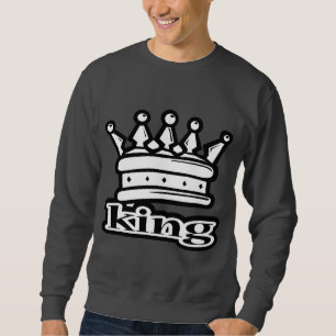 De Koninklijke Royalty van de Kroon van de koning Trui