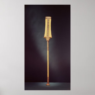 De koninklijke scepter uit de Tomb van Poster