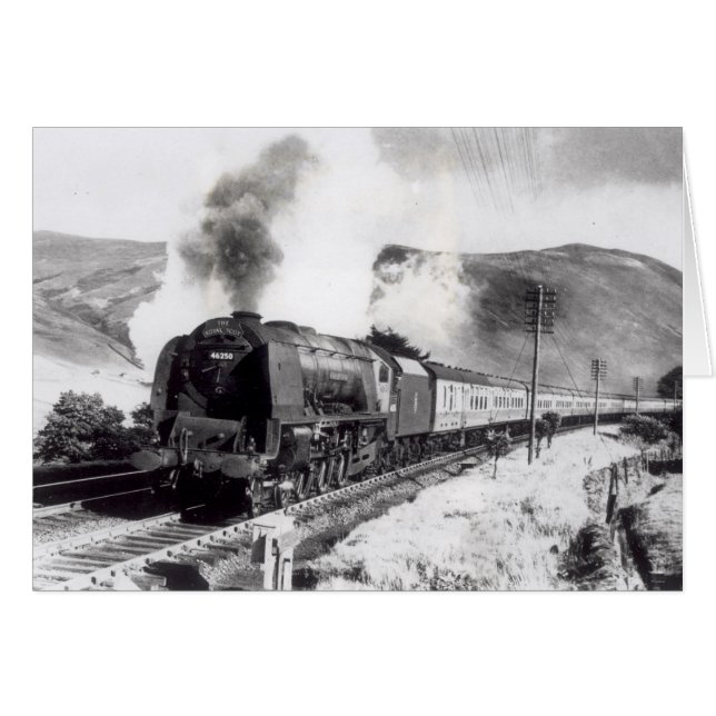 De Koninklijke Schot, de interlokale locomotief (Voorkant Horizontaal)