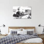 De Koninklijke Schot, de interlokale locomotief Canvas Afdruk (Insitu (Slaapkamer))