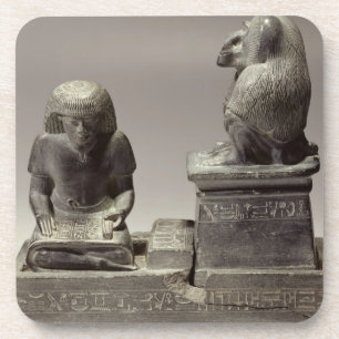 De koninklijke schrijver Nebmertuf schrijft onder  Bier Onderzetter