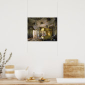 De koninklijke slaapkamer in de Hall van Don Quich Poster (Keuken)