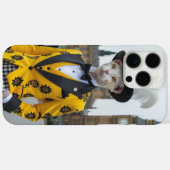 De koninklijke Sphynx in zijn onstuimige pak bij h Case-Mate iPhone Case (Achterkant (horizontaal))