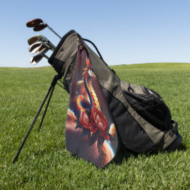De koninklijke sterrenslang van het universum. golfhanddoek