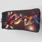 De koninklijke sterrenslang van het universum. golfheadcover (Voorkant)