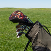 De koninklijke sterrenslang van het universum. golfheadcover (Insitu)